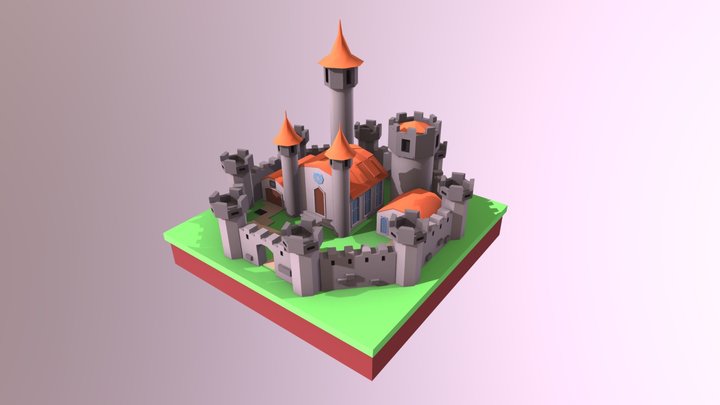 3D castle 3D Model