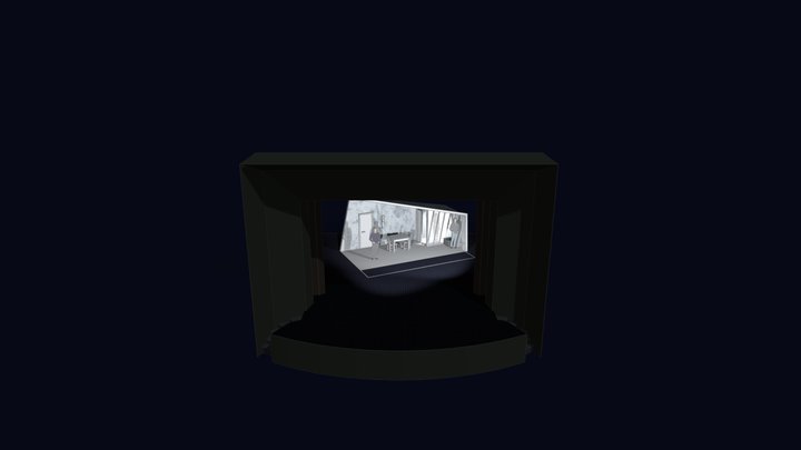 Pozorište - Nigdje nikog nemam 07A2 3D Model