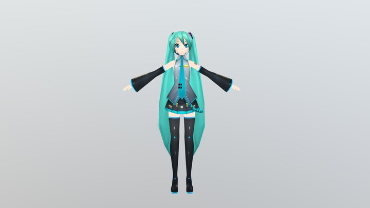 Miku PDE (With Bones)