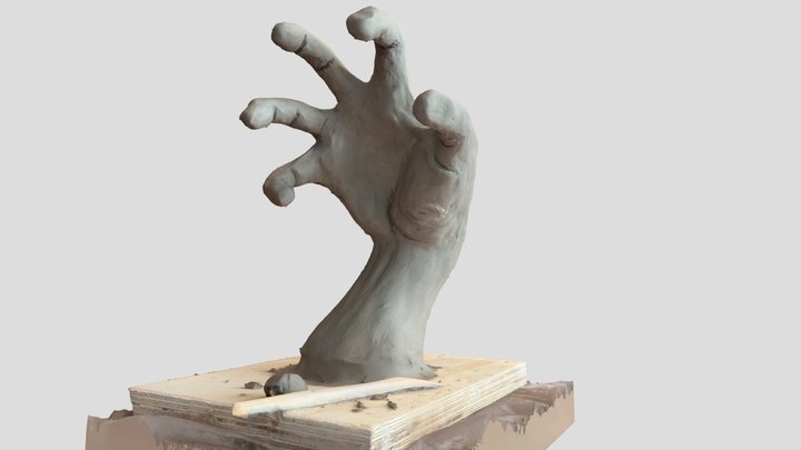 Albert-handSculpt_v001 3D Model