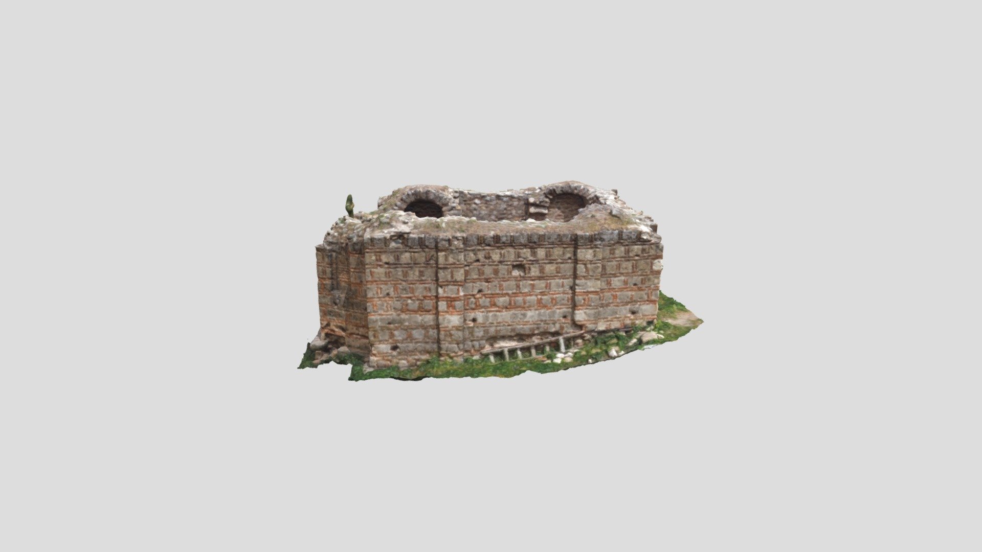 Small abandoned church
