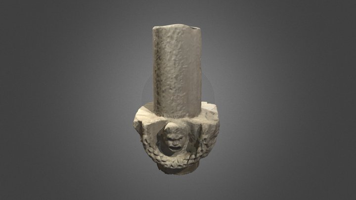 Gorgon Column 3D Model