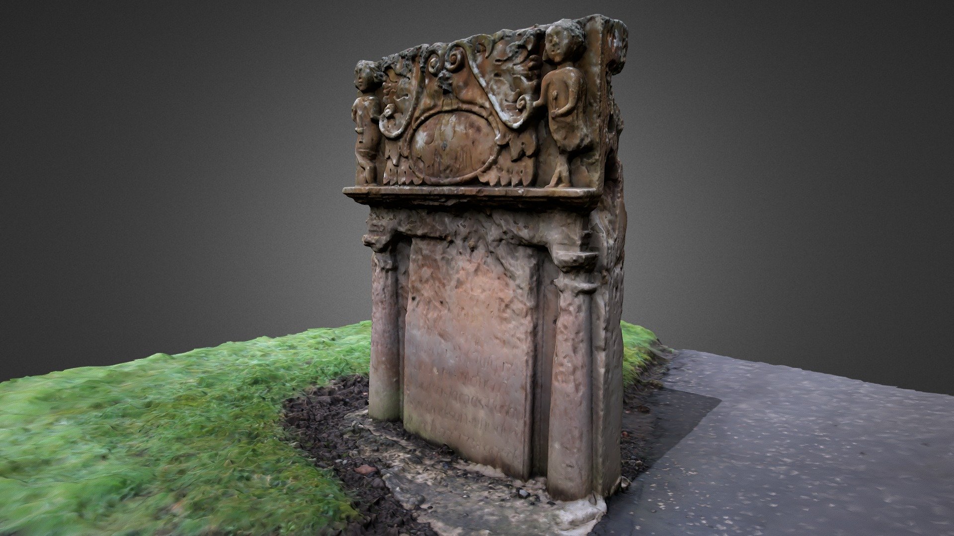 Pencaitland Kirk 1730's Headstone