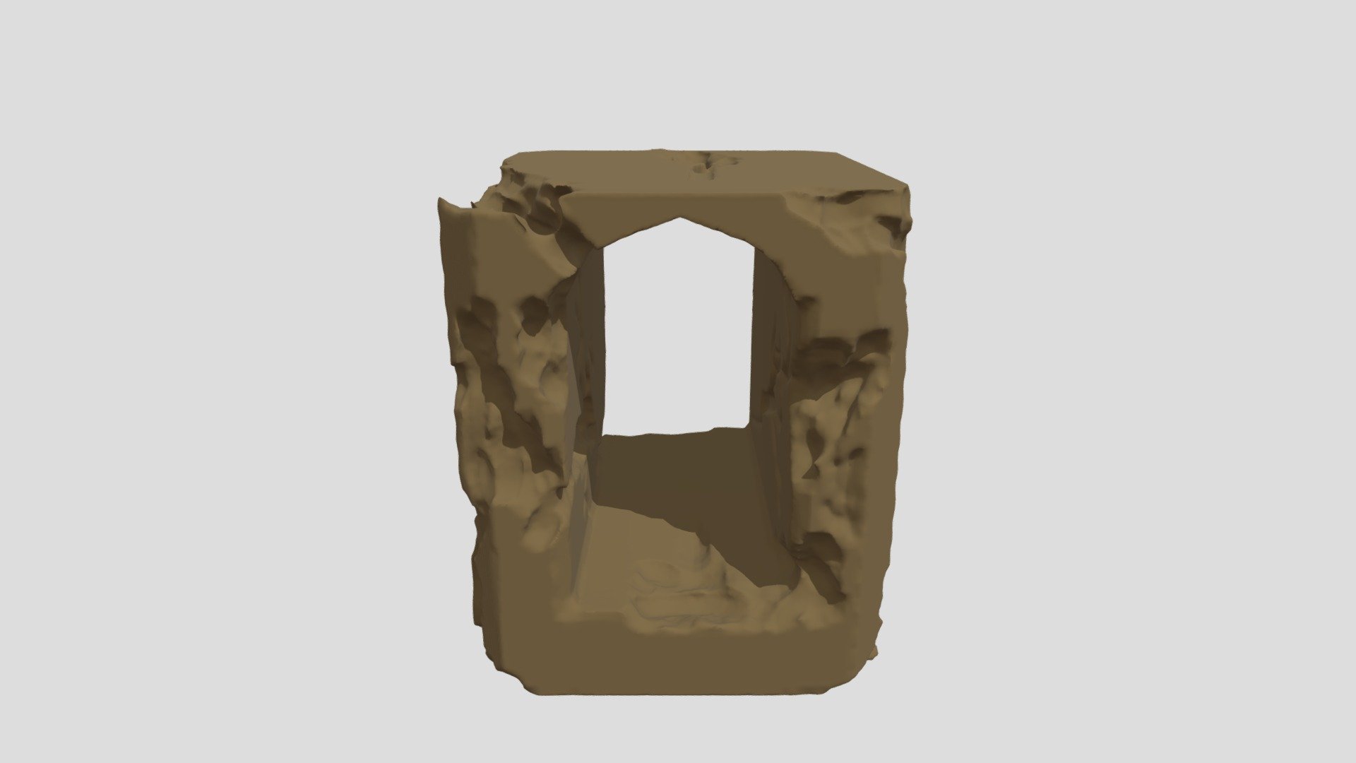 Corridor Zbrush — Sketchfab embed 3D viewer