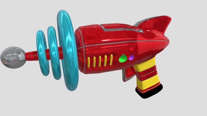 Assignemnt3 Robot Weapon21 3D Model