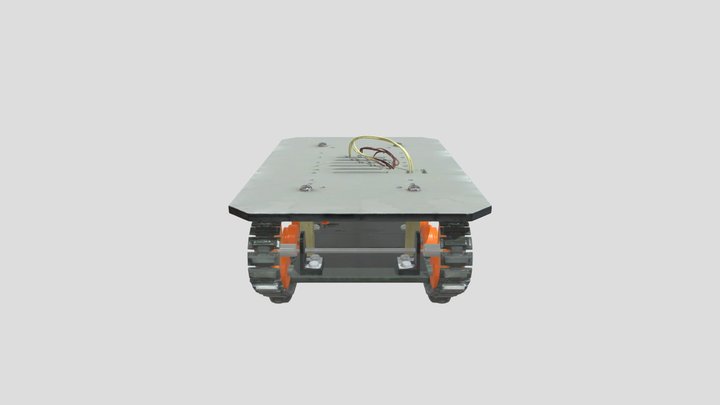 Robot Tanque Chasis Tipo Tanque. 3D Model