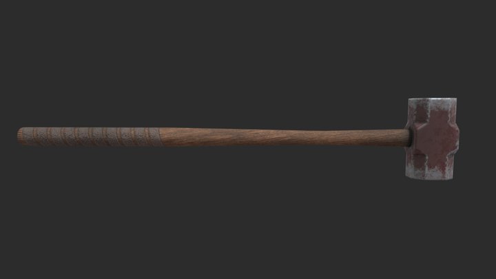SledgeHammer 3D Model