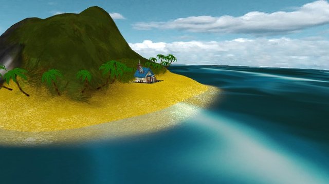 Island 3D Model