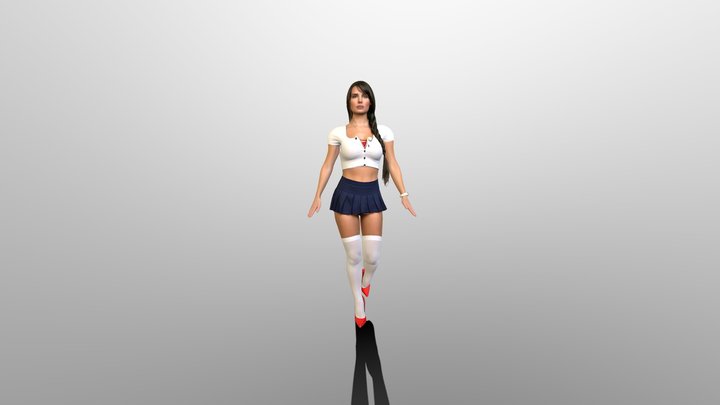 Animation_ Walking_ Woman_with Skin (1)