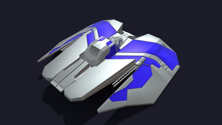 Wing Interceptor 3D Model
