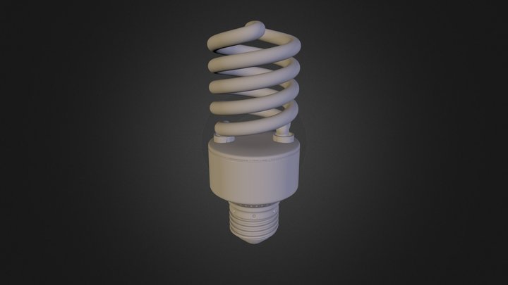Energy Bulb 3D Model
