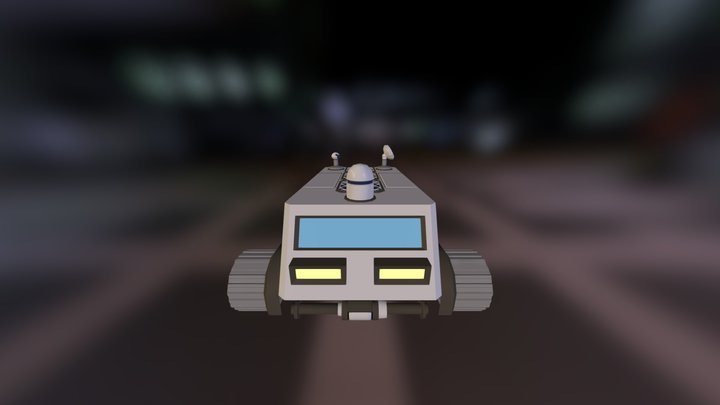 REGOLITH: 2 Man Rover 3D Model