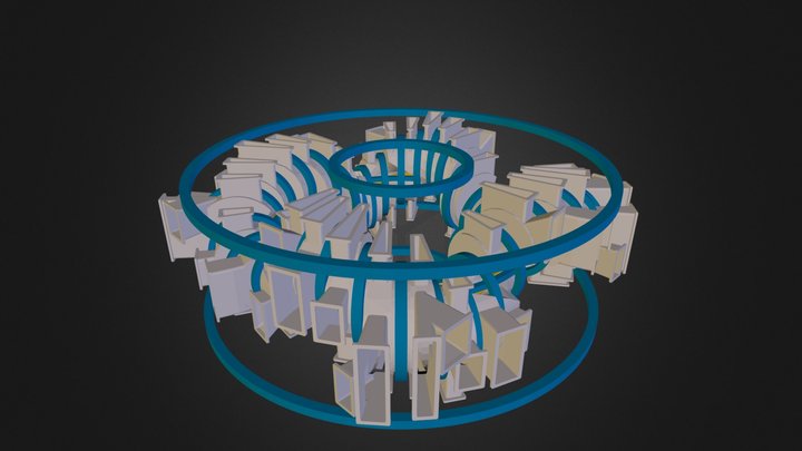 TJ-II 3D Model