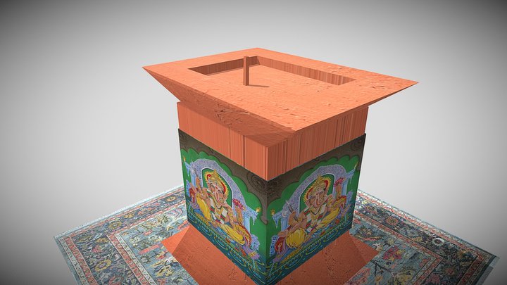 Indian Tulsi 3D Model