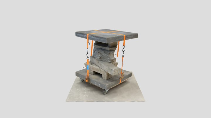 Centrum Vest Table 4 3D Model