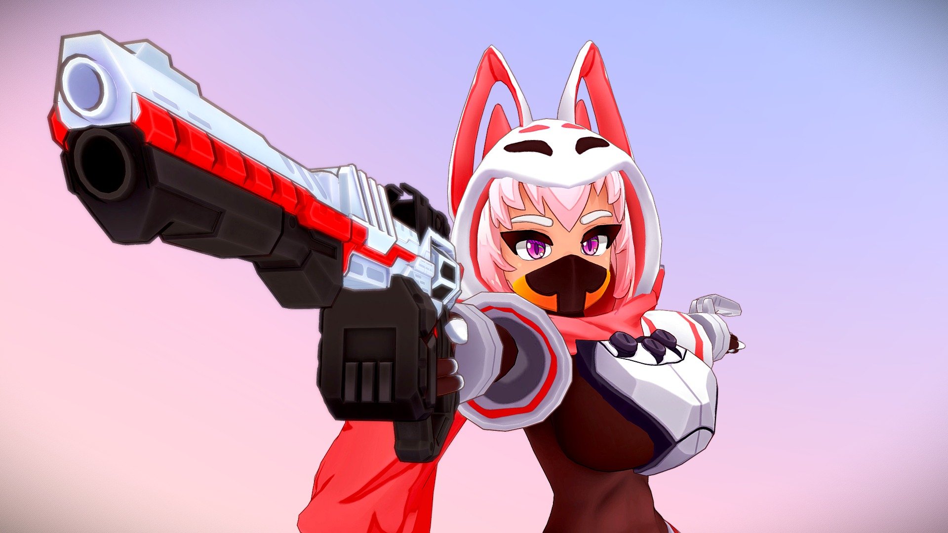 [VTuber] Kiyomi Hoshi MAGNUM Boost 3D model by MableArts尚子