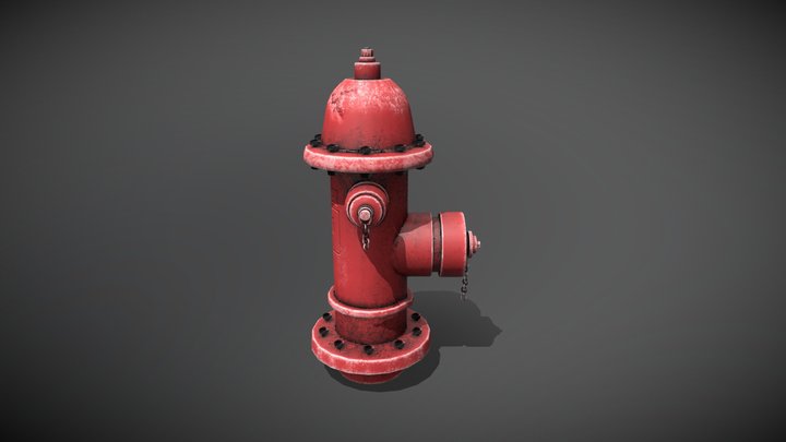 Fire Hydran 3D Model