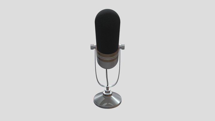 Mic 3D Model