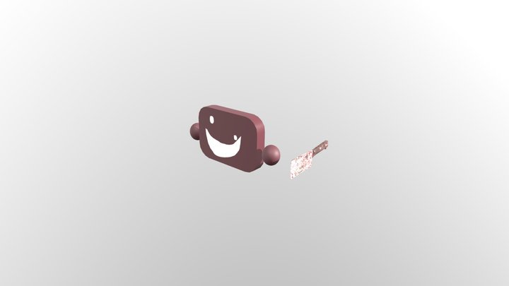 TrojanTube logo Rig REMASTERED 3D Model