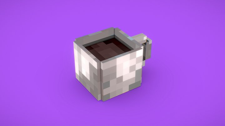 cup of Coffe - Voxel 3D Model
