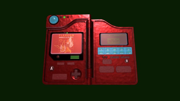 Pokedex Clasica 3D Model
