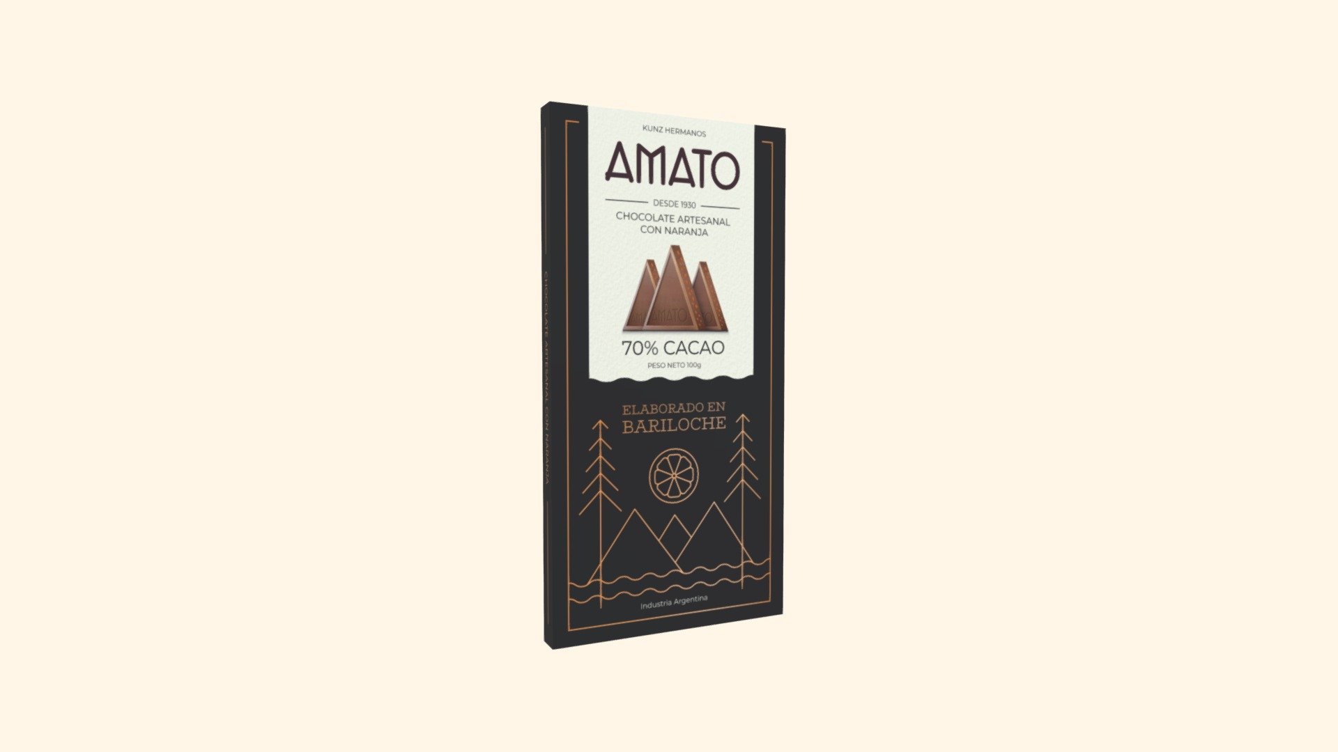 Amato Chocolate - Naranja