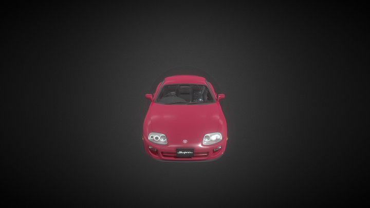 Toyota Supra MK4 3D Model
