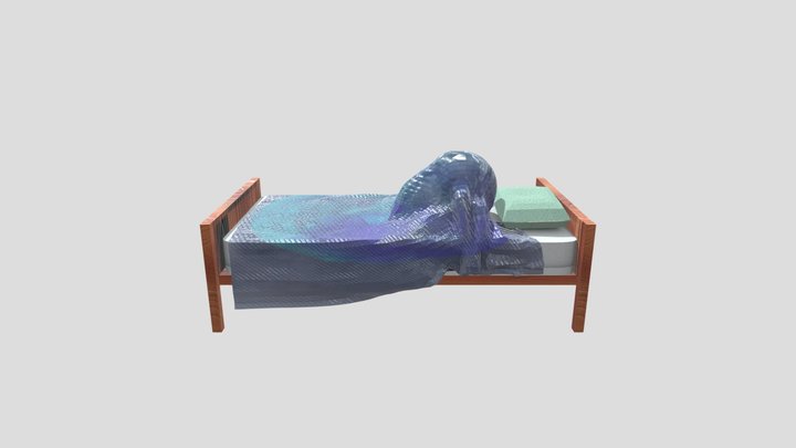 Hiding in the covers 3D Model
