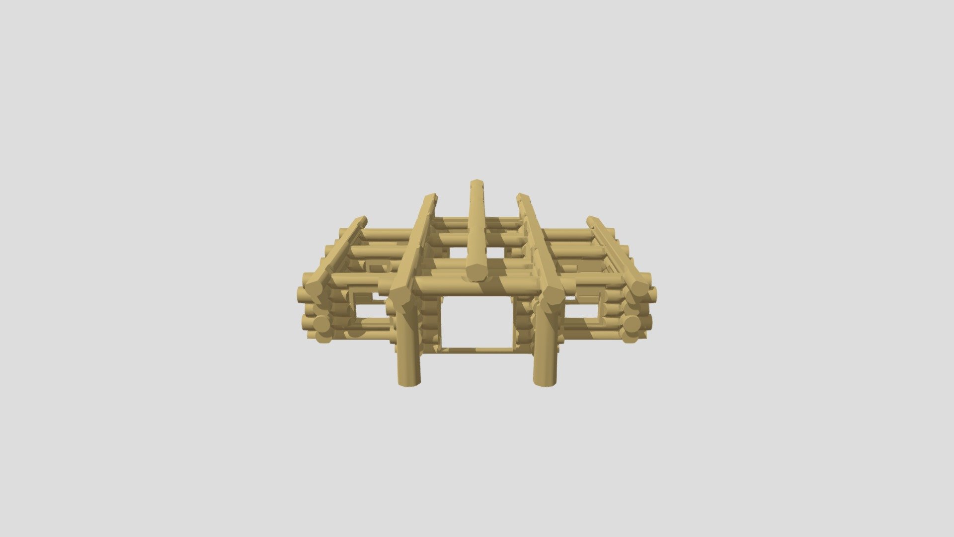 Баня ВКС - 3D вид - 3д экспорт - 3D model by Stepbl4 [3c6df81] - Sketchfab