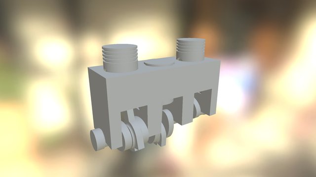 Engine Assembly 3D Model