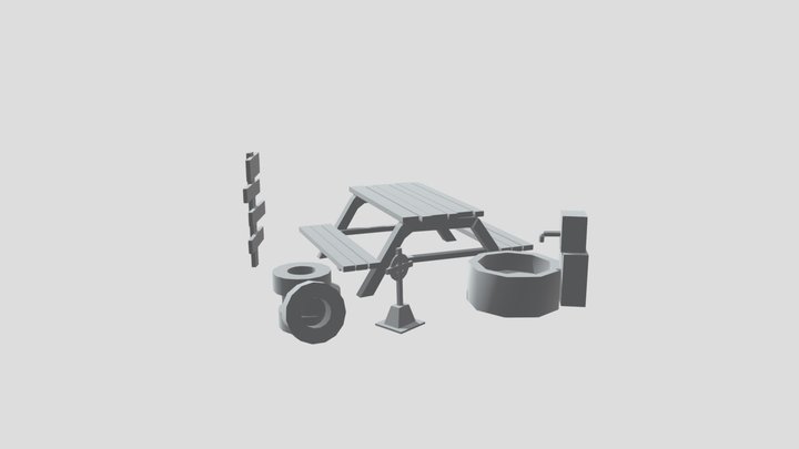 1ANI20N_Debondt_Amber_5FinishedProps 3D Model