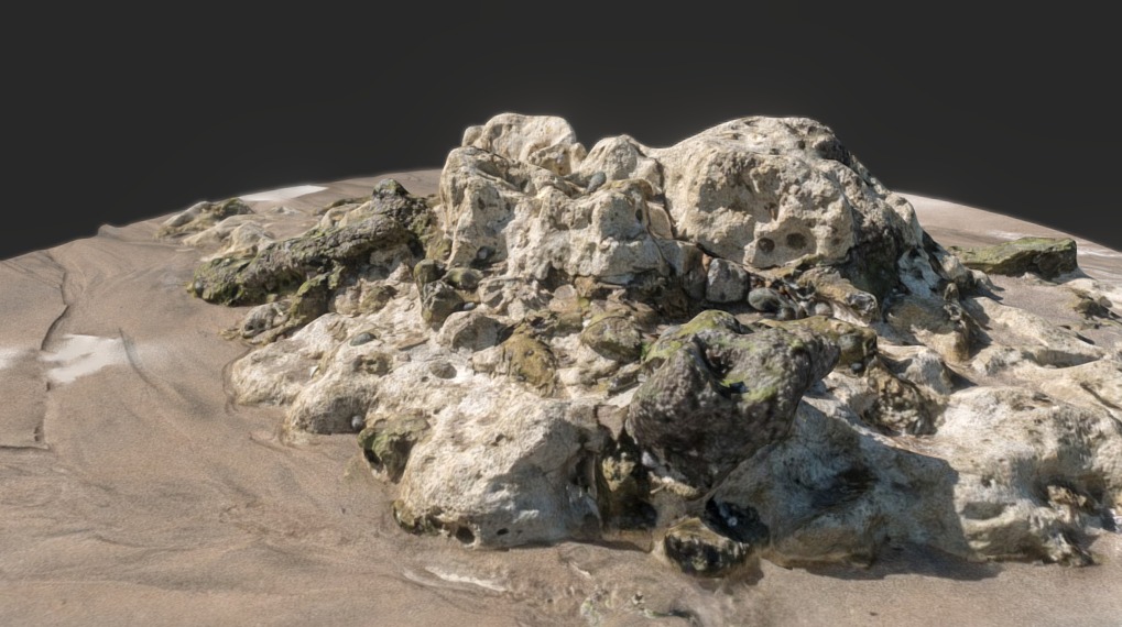 Photogrammetry - Rock 02 - Download Free 3D model by Antoine Bassin ...