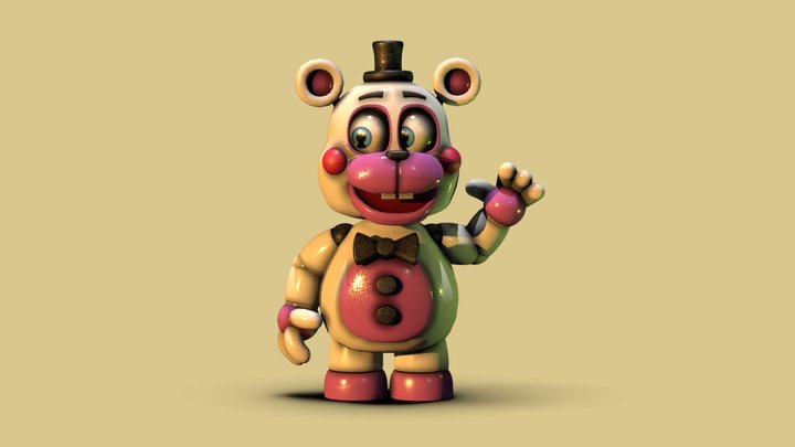 Malhare/GlitchTrap Five Night's At Freddy's:HW - Download Free 3D