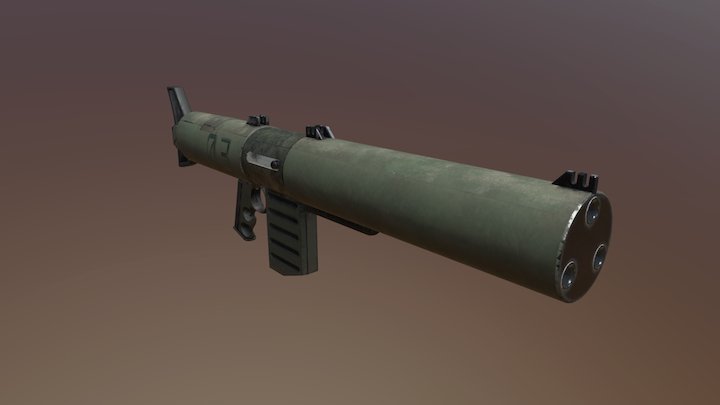 Dreamkeepers MM-MKIII Battle Rifle 3D Model