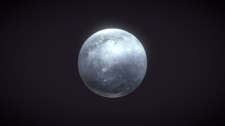 Photorealistic Pluto 8k Textures 3D Model 3D Model