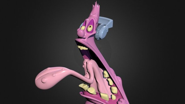Headphone Ghost 3D Model