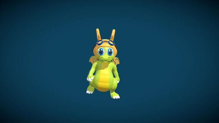 dragon2 3D Model