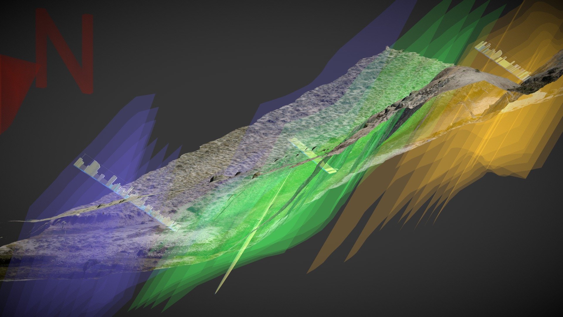 ARROYO LAS BAYAS (3D OUTCROP) — Sketchfab embed 3D viewer