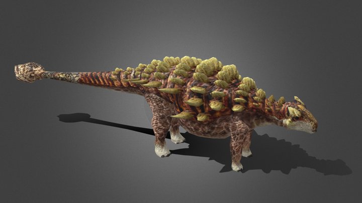 Dinosaur Hunting Ankylosaurus – Modelo 3D gratuito STL