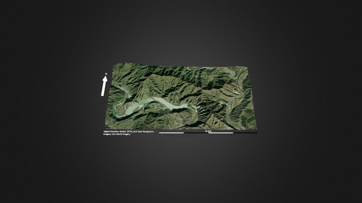豹子岭 – Modelo 3D gratuito STL