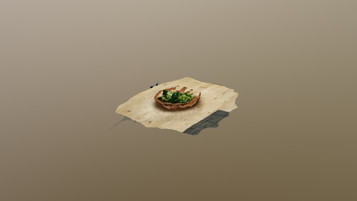 Broccoli Dish 3D Model