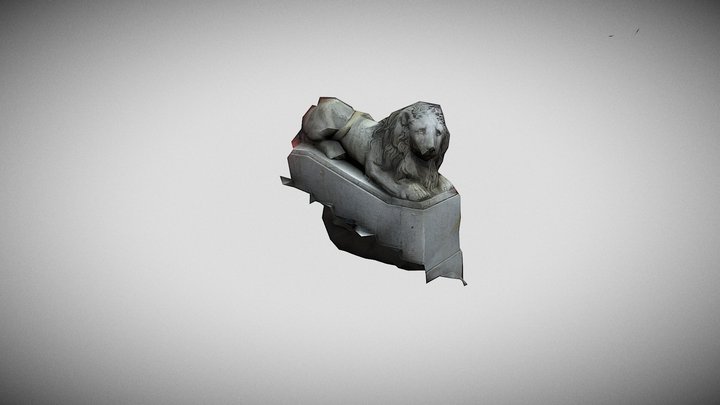 Leone di San Lorenzo 3D Model
