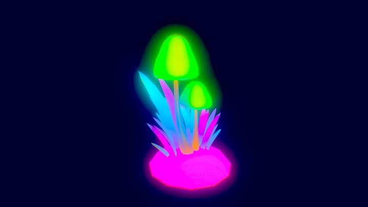 grzybek substans 3D Model