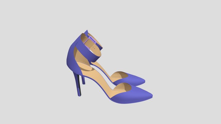 3D Shoe for web 3D Model