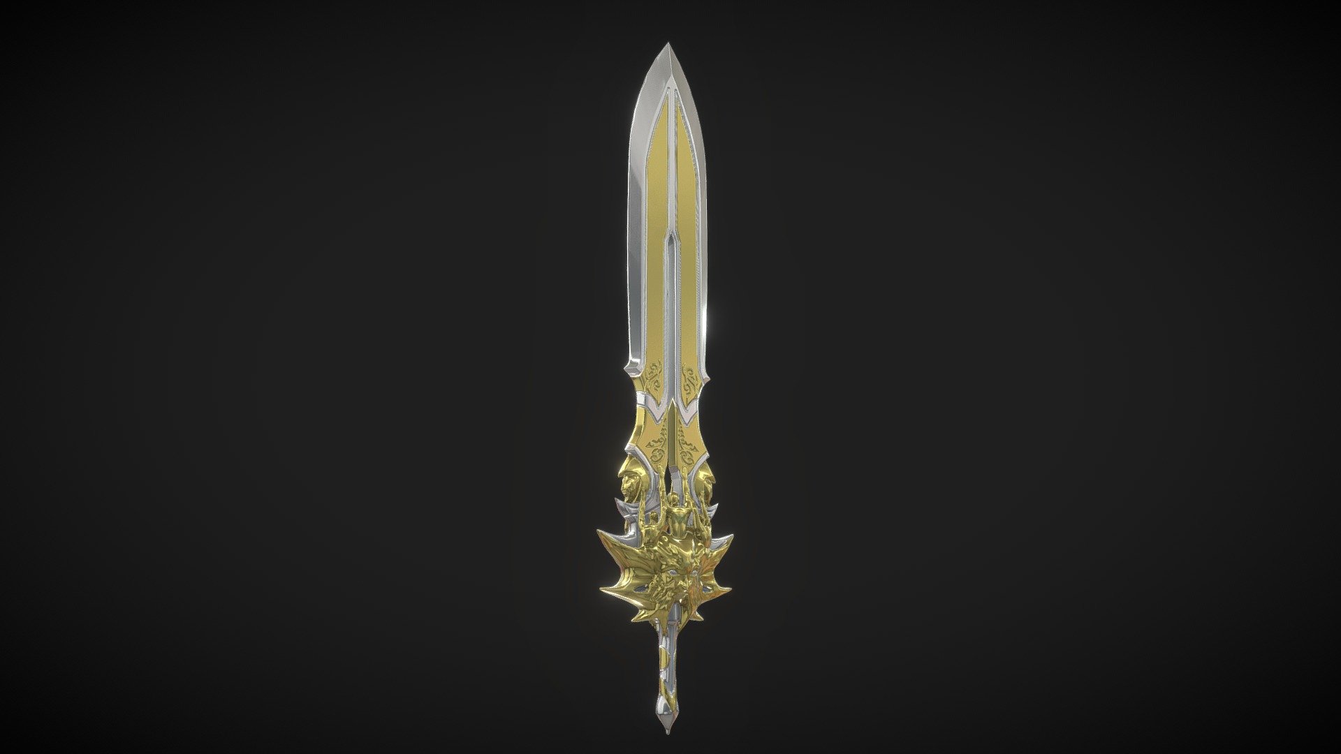 Blade of Olympus - God of War - Download Free 3D model by Miguel