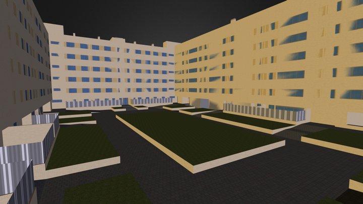 Parcela e20 Arcosur Zaragoza 3D Model