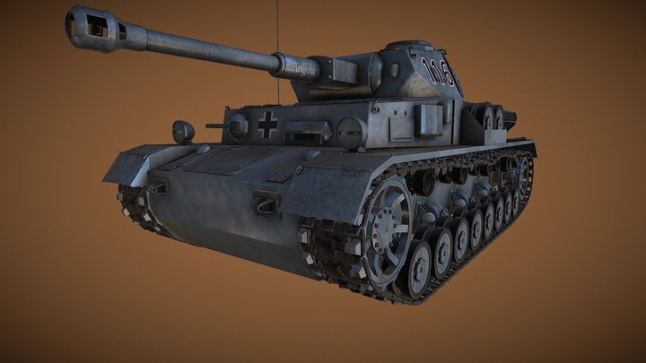Panzer IV 3D Model