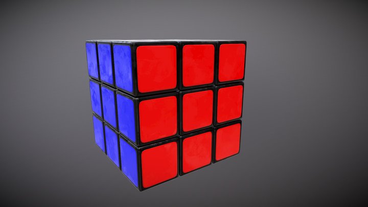Rubiks Cube 11x11x11 3D model