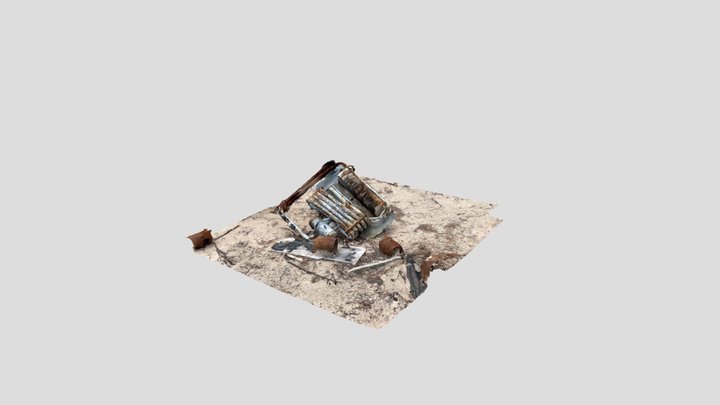 metal scrap 3D Model