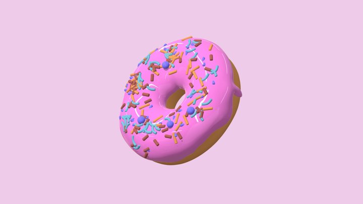 donut 3D Model